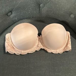 Dream angels strapless bra nude 32C